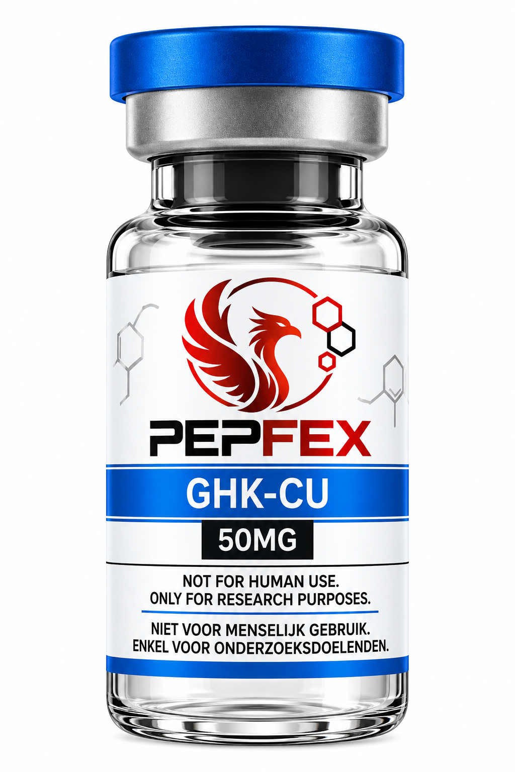 Pepfex GHK-CU 50 mg referentiemateriaal